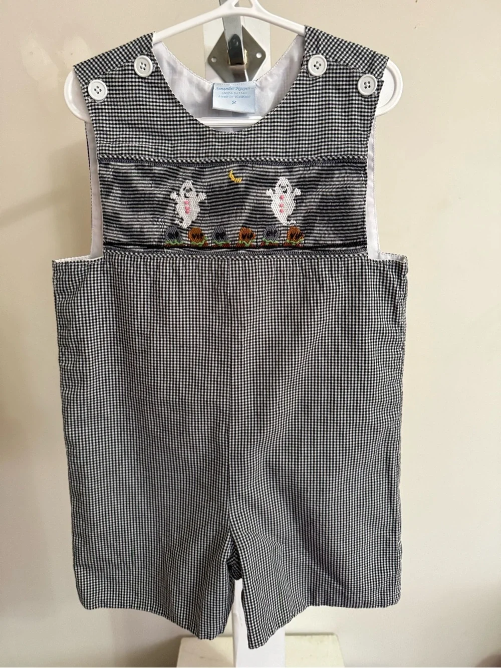 Remember Nguyen Smocked Halloween Jon Jon
